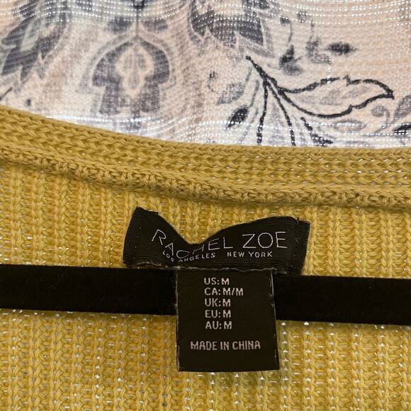 Rachel Zoe‎ Green Sweater Size Medium - Picture 8 of 9